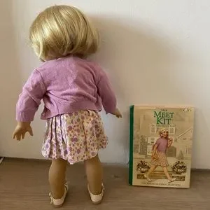 American Girl Doll Kit Bed Bedroom Furniture Set For 18 Inch Dolls